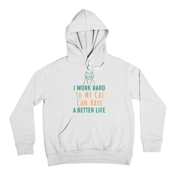 I work hard-Cat Thumbnail