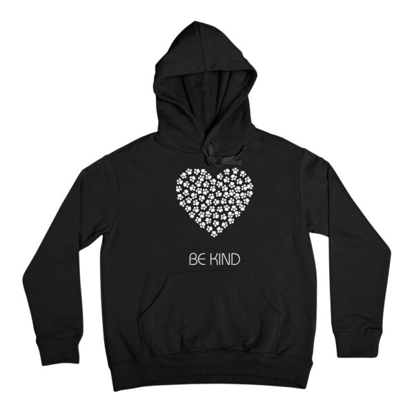 Be Kind White Paws Heart Thumbnail