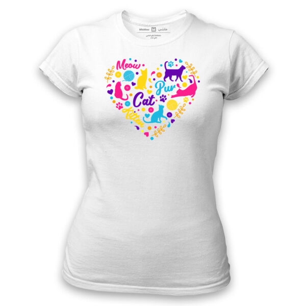 Cat heart Bright Colors  Thumbnail