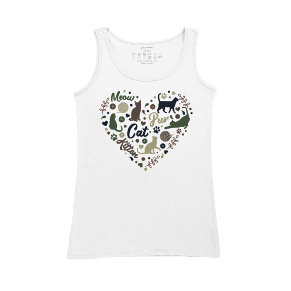 Cats Heart Camo-Greens Thumbnail