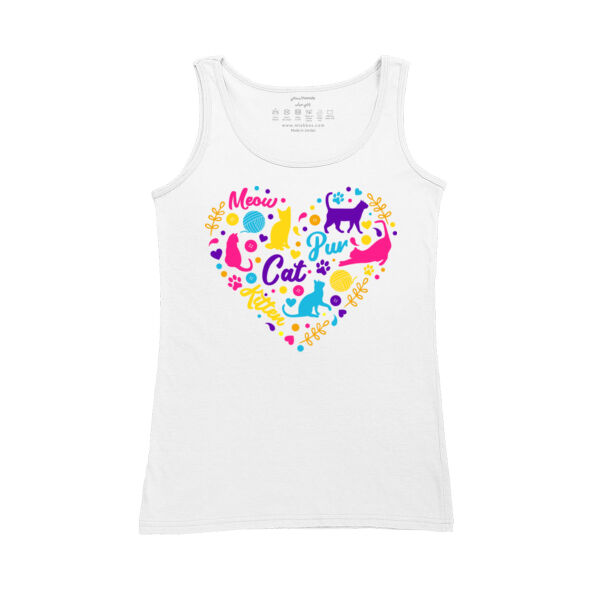 Cat heart Bright Colors  Thumbnail