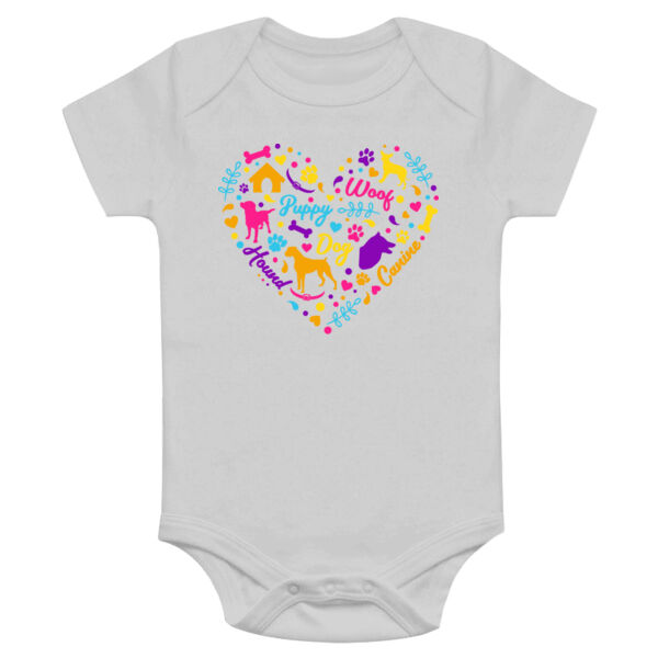 Dogs Heart Bright Colors  Thumbnail