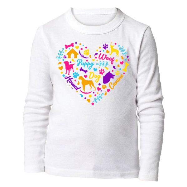 Dog heart Bright Colors Thumbnail