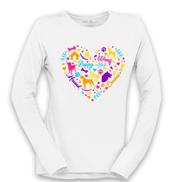 Dog heart Bright Colors  Thumbnail