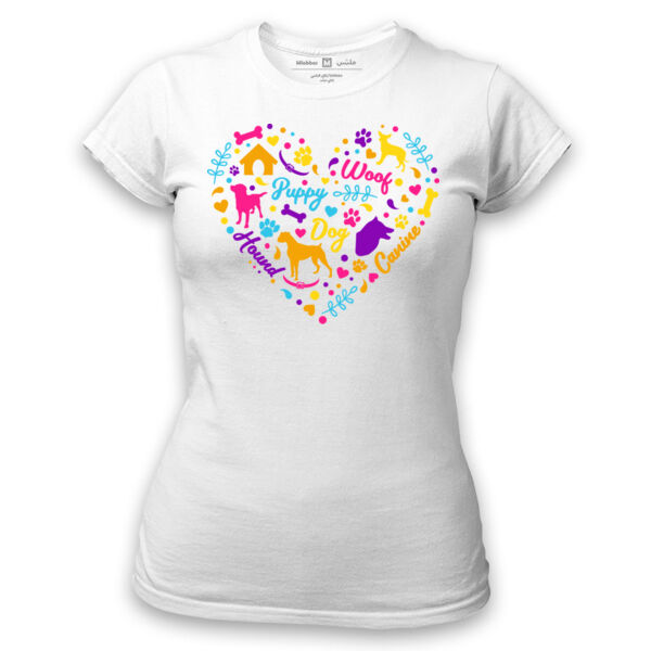 Dog heart Bright Colors  Thumbnail