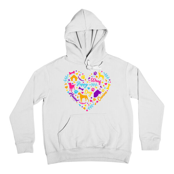 Dog heart Bright Colors  Thumbnail