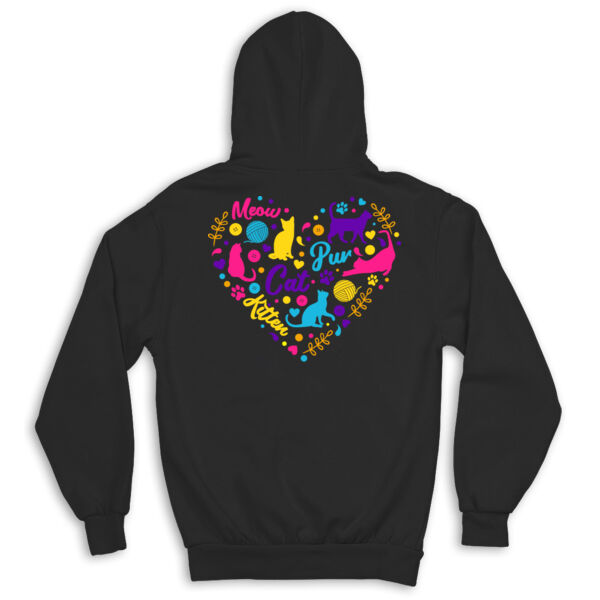 Cats Heart Bright Colors  Thumbnail