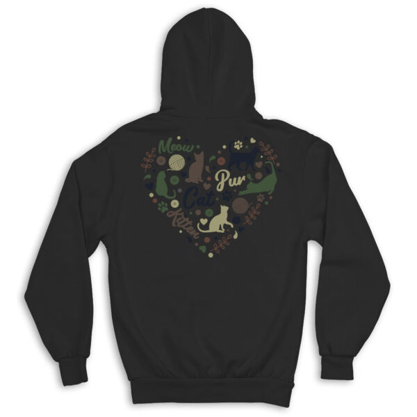 Cats Heart Camo-Greens Thumbnail