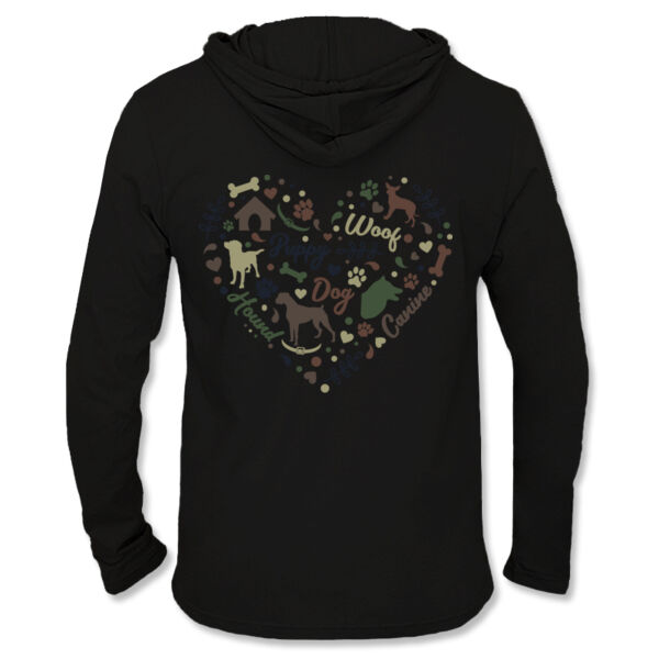 Dog heart Camo-Greens Thumbnail