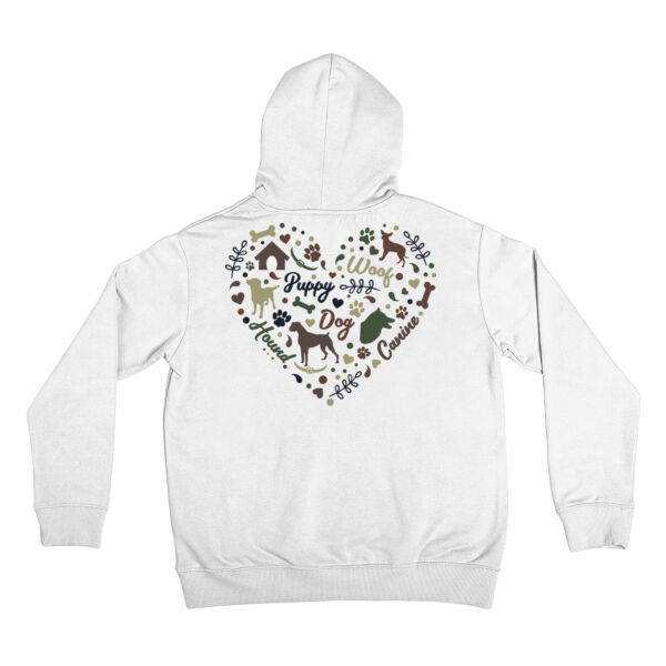 Dog heart Camo-Greens Thumbnail