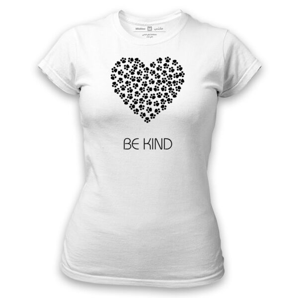 Be Kind Black Paws Heart  Thumbnail